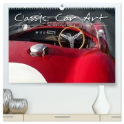 Cover-Bild zum Titel 'Classic Car Art by Reinhold Art¿s (hochwertiger Premium Wandkalender 2026 DIN A2 quer), Kunstdruck in Hochglanz' von 'Reinhold Autodisegno'
