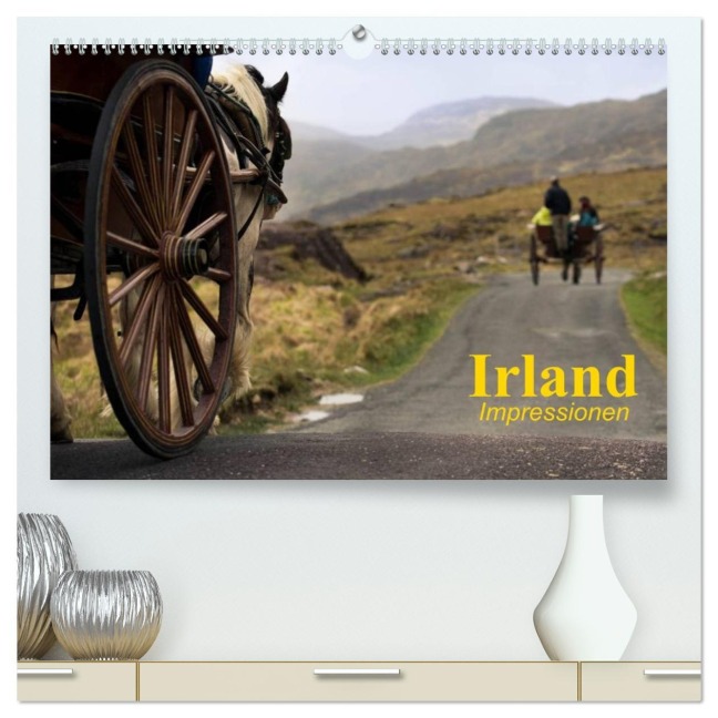 Irland ¿ Impressionen (hochwertiger Premium Wandkalender 2026 DIN A2 quer), Kunstdruck in Hochglanz - Elisabeth Stanzer