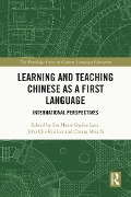 Cover-Bild zum Titel 'Learning and Teaching Chinese as a First Language' von ''