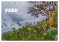 Peru - Paradies in den Anden (Tischkalender 2024 DIN A5 quer), CALVENDO Monatskalender - Tom Czermak