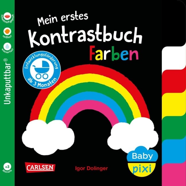 Baby Pixi (unkaputtbar) 170: Mein erstes Kontrastbuch: Farben - 