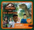 Cover-Bild zum Titel 'Staffelbox 3' von 'Jurassic World-Neue Abenteuer'