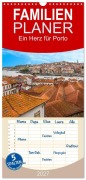 Cover-Bild zum Titel 'Familienplaner 2027 - Ein Herz für Porto mit 5 Spalten (Wandkalender, 21 x 45 cm) CALVENDO' von 'Christa Kramer'
