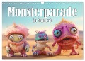 Monsterparade im Anmarsch (Wandkalender 2025 DIN A3 quer), CALVENDO Monatskalender - Liselotte Brunner-Klaus