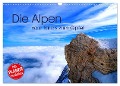 Die Alpen ¿ vom Tal bis zum Gipfel (Wandkalender 2025 DIN A3 quer), CALVENDO Monatskalender - Stefan Mosert