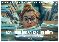 Cover-Bild zum Titel 'Ich liebe jeden Tag im Büro (Wandkalender 2026 DIN A4 quer), CALVENDO Monatskalender' von 'Kerstin Waurick'
