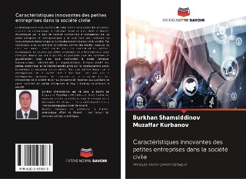 Caractéristiques innovantes des petites entreprises dans la société civile - Burkhan Shamsiddinov, Muzaffar Kurbanov