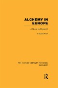 Cover-Bild zum Titel 'Alchemy in Europe' von 'Claudia Kren'