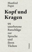 Cover-Bild zum Titel 'Kopf und Kragen' von 'Manfred Papst'