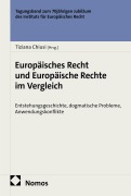 Cover-Bild zum Titel 'Europäisches Recht und Europäische Rechte im Vergleich' von ''