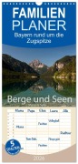 Cover-Bild zum Titel 'Familienplaner 2026 - Berge und Seen rund um die Zugspitze mit 5 Spalten (Wandkalender, 21 x 45 cm) CALVENDO' von 'Manuela Seiler'