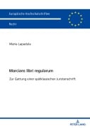 Cover-Bild zum Titel 'Marcians libri regularum' von 'Maria Lapadula'