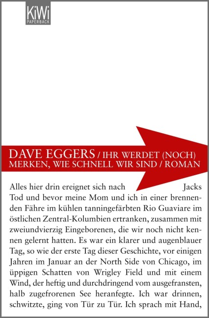 Ihr werdet noch merken, wie schnell wir sind - Dave Eggers