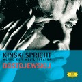 Cover-Bild zum Titel 'Kinski spricht Dostojewskij' von 'Fjodor Michailowitsch Dostojewski'