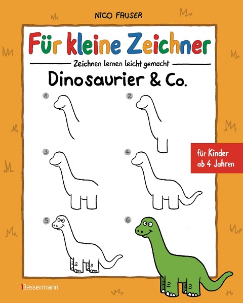 Für kleine Zeichner - Dinosaurier & Co. - Nico Fauser