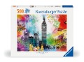 Cover-Bild zum Titel 'Erwachsenenpuzzle 500 Teile - Grüße aus London' von ''