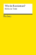 Cover-Bild zum Titel 'Was ist Rassismus?' von ''