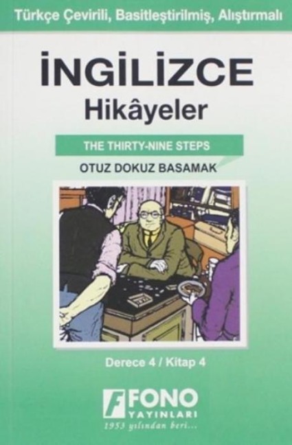 Ingilizce Hikayeler - Otuz Dokuz Basamak Derece 4 - Kolektif