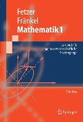 Cover-Bild zum Titel 'Mathematik 1' von 'Albert Fetzer, Heiner Fränkel'