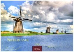 Cover-Bild zum Titel 'Niederlande Kalender 2026 - Wandkalender | Fotokalender Mitteleuropa 35x50cm Grosses Format - Entdecken Sie die schönsten Sehenswürdigkeiten der Niederlande' von ''