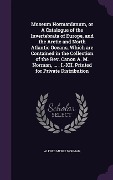 Cover-Bild zum Titel 'Museum Normanianum, or A Catalogue of the Invertebrata of Europe, and the Arctic and North Atlantic Oceans, Which are Contained in the Collection of t' von 'Alfred Merle Norman'