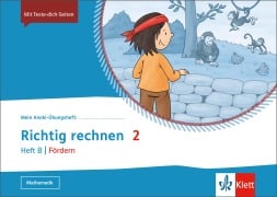 Cover-Bild zum Titel 'Mein Anoki-Übungsheft. Richtig Rechnen 2 Heft B - Fördern. Übungsheft Klasse 2' von ''
