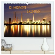 Cover-Bild zum Titel 'RUHRPOTT LICHTER (hochwertiger Premium Wandkalender 2027 DIN A2 quer), Kunstdruck in Hochglanz' von 'Armin Joecks'