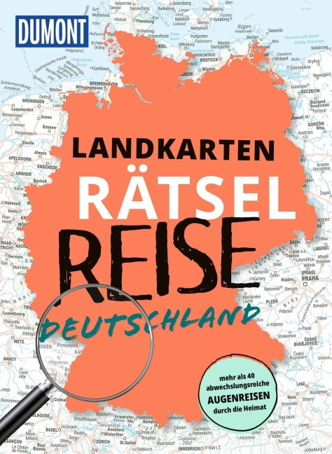 Landkarten-Rätselreise Deutschland - Nadine Ormo, Michael Laufersweiler