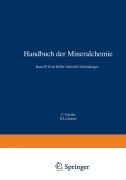 Cover-Bild zum Titel 'Handbuch der Mineralchemie' von ''