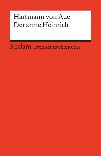 Der arme Heinrich - Hartmann von Aue