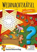 Cover-Bild zum Titel 'Weihnachtsrätsel - Rätselblock ab 6 Jahre' von 'Agnes Spiecker'