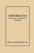 Cover-Bild zum Titel 'Hippokrates' von 'Arnold Sack'