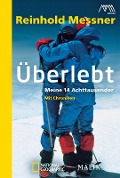 Cover-Bild zum Titel 'Überlebt' von 'Reinhold Messner'