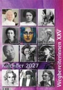 Cover-Bild zum Titel 'Kalender 2027' von 'Hella Hertzfeld, Gisela Notz, Christa Wichterich, Brigitte Förster, Holger Czitrich-Stahl'