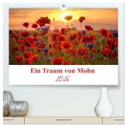 Ein Traum von Mohn (hochwertiger Premium Wandkalender 2026 DIN A2 quer), Kunstdruck in Hochglanz - Gierok, Steffen Magic Artist Design
