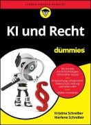 Cover-Bild zum Titel 'KI und Recht für Dummies' von 'Kristina Schreiber, Marlene Schreiber'