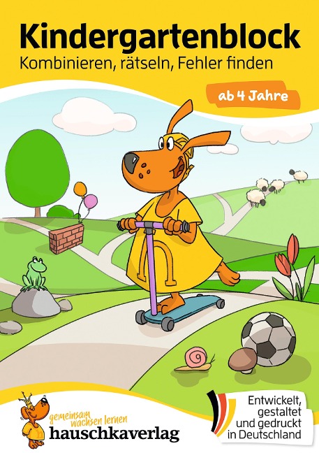 Kindergartenblock ab 4 Jahre - Kombinieren, rätseln, Fehler finden - Ulrike Maier