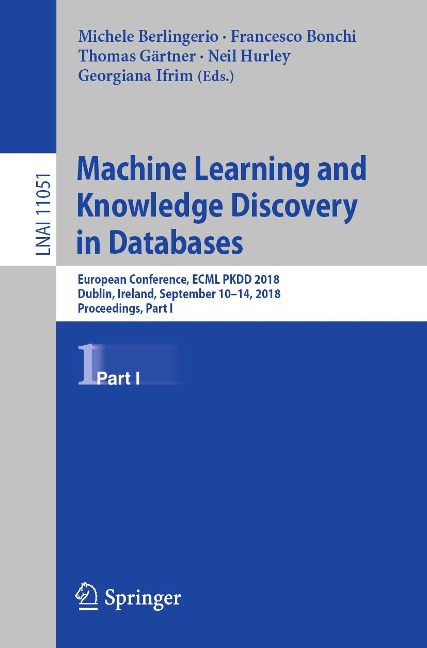 Machine Learning and Knowledge Discovery in Databases - 