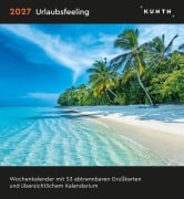 Cover-Bild zum Titel 'Urlaubsfeeling - KUNTH Postkartenkalender 2027' von ''