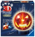 Ravensburger 3D Puzzle Kürbiskopf Nachtlicht 11253 - Puzzle-Ball - 72 Teile - für Halloween Fans ab 6 Jahren - 