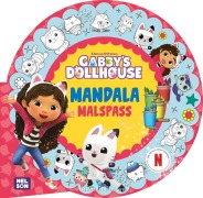 Cover-Bild zum Titel 'Gabby's Dollhouse: Mandala-Malspaß' von ''