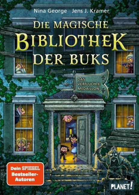 Die magische Bibliothek der Buks 2: Das verfluchte Medaillon - Nina George, Jens J. Kramer