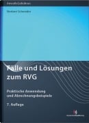 Cover-Bild zum Titel 'Fälle und Lösungen zum RVG' von 'Norbert Schneider'