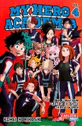 Cover-Bild zum Titel 'My Hero Academia 04' von 'Kohei Horikoshi'