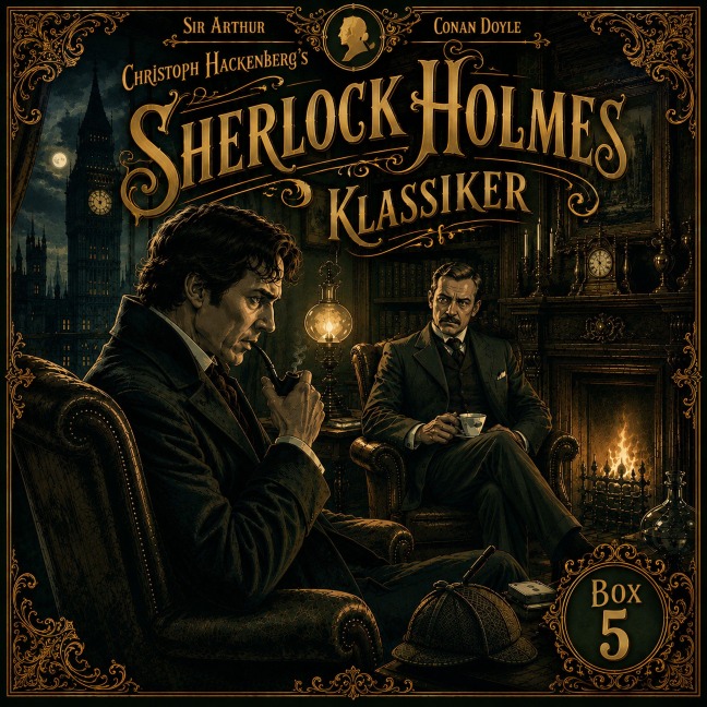 Christoph Hackenbergs Sherlock Holmes Klassiker-Box 5 - Arthur Conan Doyle
