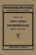 Cover-Bild zum Titel 'Leichtmetalle' von 'F. Böhle'