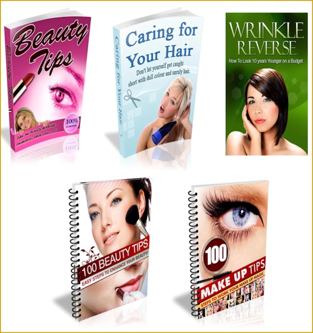 5 Ebooks zur Pflege ihrer Schönheit - Wellness und Beauty. Ebook in deutscher Sprache. - Otmar Trierweiler