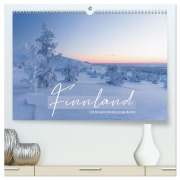 Cover-Bild zum Titel 'Finnland - Eine bezaubernde Reise in den Norden. (hochwertiger Premium Wandkalender 2026 DIN A2 quer), Kunstdruck in Hochglanz' von 'Benjamin Lederer'