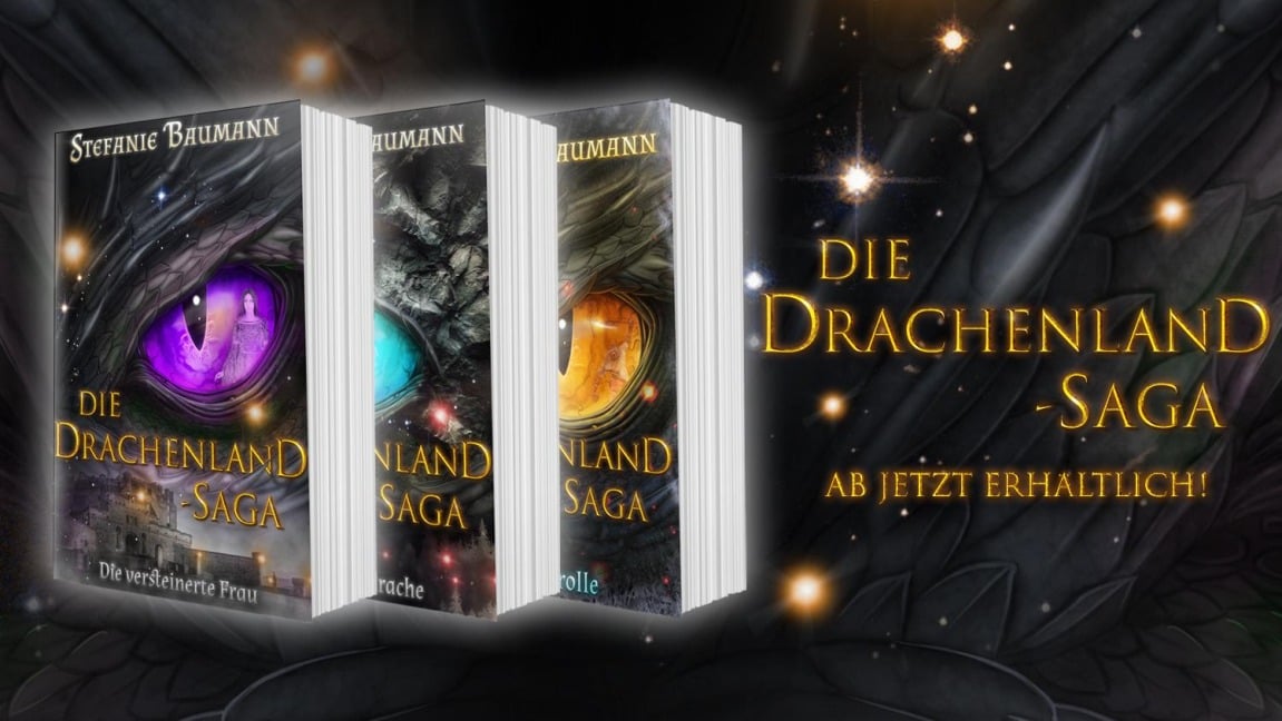 Set Die Drachenland-Saga Band 1 bis 3 (Trilogie) - 