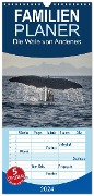 Familienplaner 2024 - Die Wale von Andenes mit 5 Spalten (Wandkalender, 21 x 45 cm) CALVENDO - Stefan Leimer